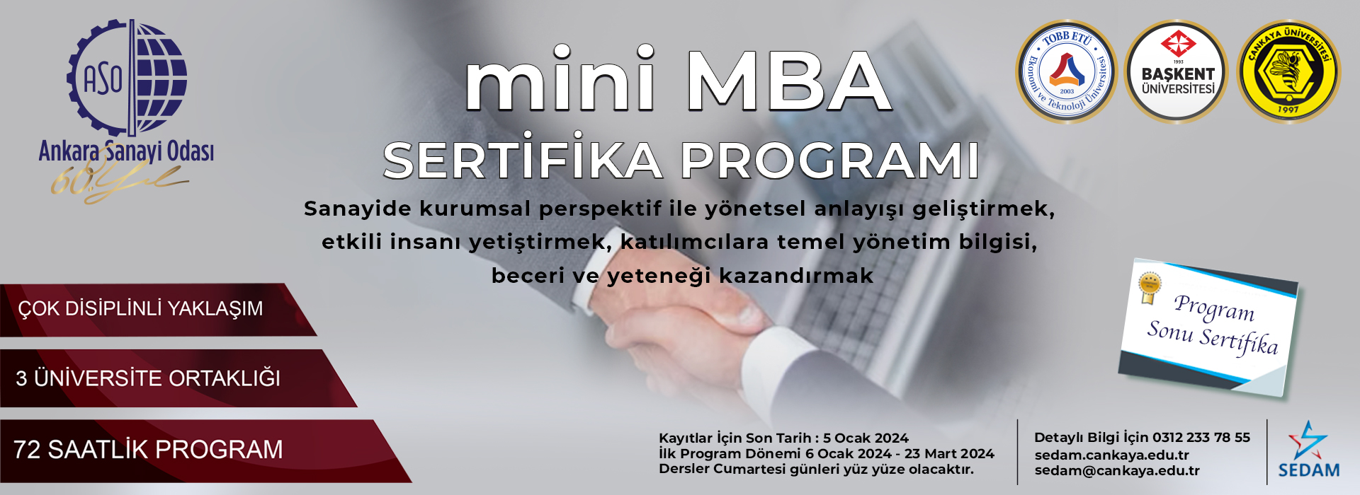 Mini MBA SERTİFİKA PROGRAMI